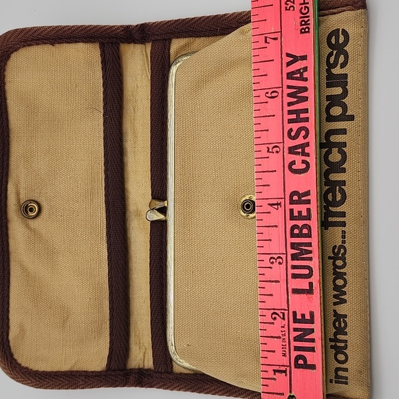 Porte-Monnaie Pour... in other words... french purse Canvas Wallet - Picture 6 of 9